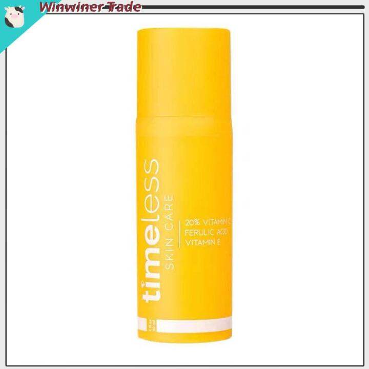 Timeless Skin Care 20 Vitamin C + E Ferulic Acid Serum Full Size (1oz/30ml) Lazada