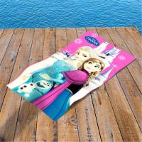 ❏♗☎ Disney children cartoon princess girl boy adult frozen bath towel bath towel sport towel quick-drying towel beach towel 70x150cm