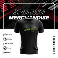 New Fashion Premium Running NEON Tee Unisex Logo Round Neck Short Sleeve T-Shirt Baju Sukan Leher Bulat Lengan Pendek 2023