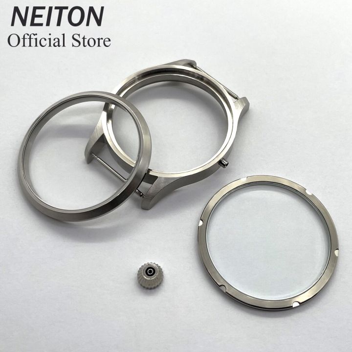 neiton-42mm-manual-watch-case-see-through-back-sapphire-glass-fit-eta-6497-6498-st3600-3602-bronzed-pvd-black