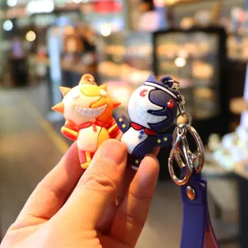 FNAF Keychains Kawaii Anime Figure Five Nights At Freddy's Key Chains Cute  Keychain Car Pendants Decoration Kids Gifts Toys