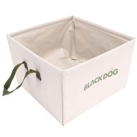 BLACKDOG 20L Outdoor Foldable Water Basin Portable Travel Bucket Travel Washbasin Camping Laundry Basin