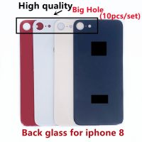 10Pcs Battery Cover Big Camera With Wide Bigger Hole Rear Door For Iphone 8 8Plus X XS MAX XR 8G 8P Back Glass Replacement