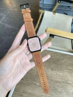 ☒640 Suanbei สาย S8นาฬิกา Apple,Apple สมาร์ทวอชสำหรับ Iwatch รุ่น Watch7 6se5อะไหล่หนังวัวชั้นบนสุด4สายหนังแบบเรียบแฟชั่นฤดูใบไม้ร่วงและฤดูหนาวสำหรับผู้ชายและผู้หญิง