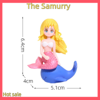 Samurry ✨Hot Sale✨ Car ของประดับตู้ปลาทำจากเรซิ่นนางเงือกสุดสร้างสรรค์ของตกแต่งตู้ปลาตู้ปลาตู้ปลา