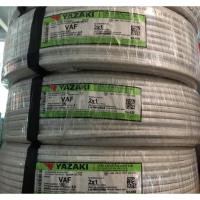 ( Promotion+++) คุ้มที่สุด สายไฟ ตัดแบ่ง 10 เมตร VAF 2x1.5 / 2x2.5 / 2x4 sq.mm. ยาซากิ YAZAKI ราคาดี อุปกรณ์ สาย ไฟ ข้อ ต่อ สาย ไฟ อุปกรณ์ ต่อ สาย ไฟ ตัว จั๊ ม สาย ไฟ