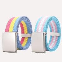 【YF】 3.8cm Striped Luxury Brand Design Fashion Jeans Accessories