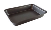 New Morning ถาดอบ Non-Stick  19x29 ซม Rectangular Non Stick Bake Pan 19x29 cm  - Black