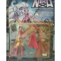 Gold Nira Series II Action Figure - Bill Maus Nira-X Cyber Angel Series by Skybolt Toys