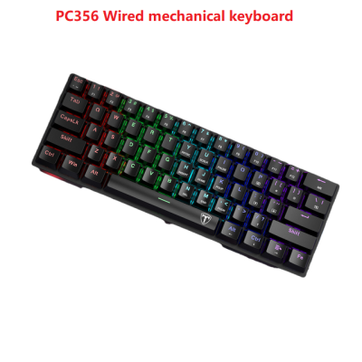 VicTsing Wireless two Bluetooth2.4Ghz 60 RGB Mechanical Gaming Keyboard, Three Modes Connectable Keyboard with Blue switch