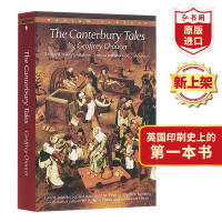 The Canterbury Tales Jeffrey Chaucer Geoffrey Chaucer poetry collection double rhyme poetic English reading hongshuge original edition