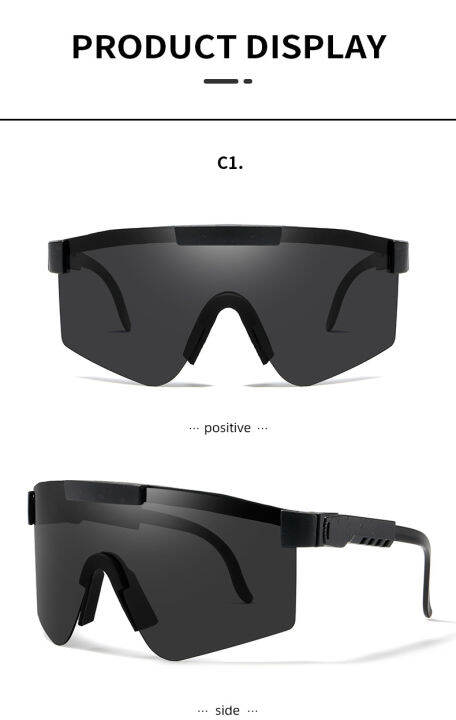 hot-sales-2023-ปีใหม่ยุโรปและอเมริกาแว่นตาชิ้นเดียวกรอบใหญ่แว่นกันแดดสีสันสดใสแว่นกันแดดกีฬาขี่จักรยานแว่นตาข้ามพรมแดนอินเทรนด์