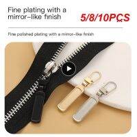 ☈ 5/8/10PCS Wear-resistant Zipper Head Repair Replacement Instant Zipper Slider Reusable Zipper Pullers Environmental