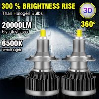 H1 Led H7 LED 20000LM H8 H11 9005 HB3 9006 HB4 Headlight Bulbs Nebbia 360 Degree 3D CSP Car Lights Turbo Lamp voiture 2Pcs HLXG