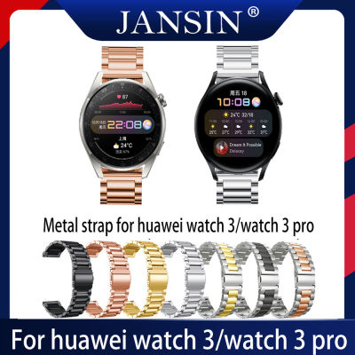 22mm huawei watch 3 สายนาฬิกาข้อมือสแตนเลส for huawei watch 3 pro สายเคเบิล mi watch strap for huawei watch 3 สายนาฬิกาอัจฉริยะ