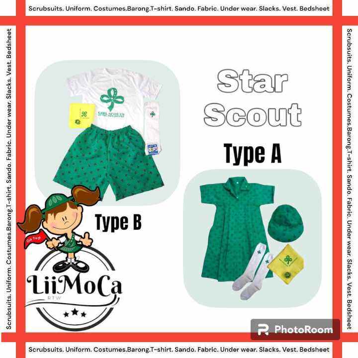 1LIIMOCA'S NEW TYPE A&B. STAR SCOUTING UNIFORM SET//CADET ACCEOSSORIES ...