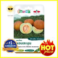 เมล็ดพันธุ์ แตงไทย หอมละมุน ศรแดง 80 เมล็ดMUSKMELON SEEDS SORNDAENG 80 SEEDS **คุ้มที่สุดแล้วจ้า**