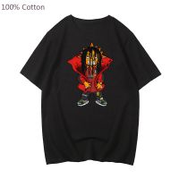 Mens Large T-shirt Chief Keef Funko Pop Hip Hop Anime Tshirts Vintage Manga Tshirt Cotton Harajuku Teeshirt Menwomen