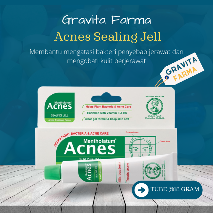 Acnes Sealing Jell Gram Acnes Treatment Series Obat Jerawat