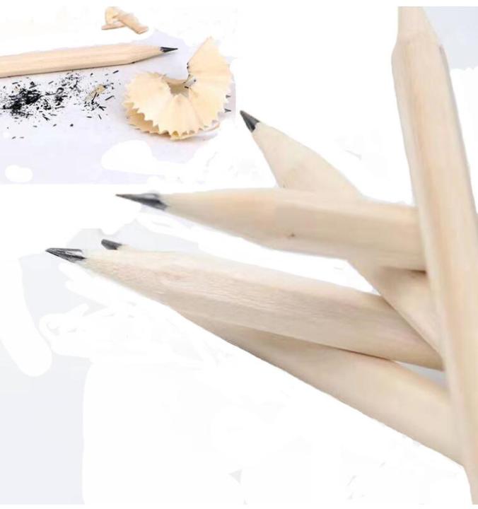 1pc-hb-wooden-sketching-pencil-office-and-school-writing-round-rod-long-smooth-drawing-easy-to-sharpen-175mm
