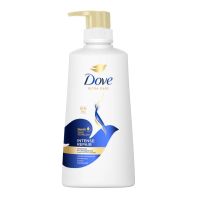 Dove Shampoo Intensive Repair Blue โดฟ แชมพู อินเทนซีฟ รีแพร์ สีน้ำเงิน 410 มล