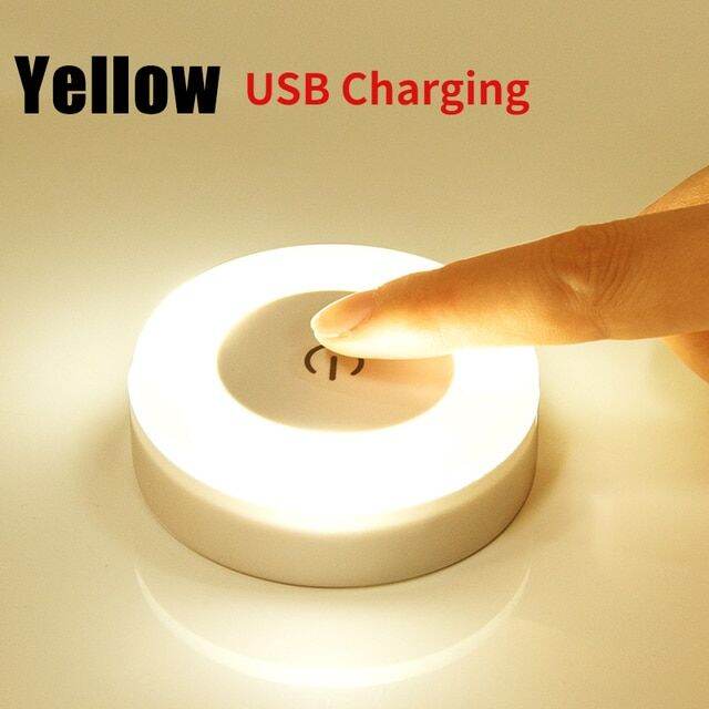 3-modes-led-sensor-night-lights-magnetic-base-wall-lamp-usb-charged-circle-portable-round-dimming-bedroom-kitchen-night-lamp