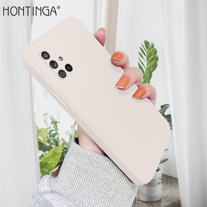 hontinga-เคสโทรศัพท์สำหรับ-samsung-galaxy-a71-5g-เคสซิลิโคนนิ่มทรงสี่เหลี่ยมคลุมรอบกล้องกันกระแทกทำจากยางเคสฝาหลังสำหรับเด็กชายหญิง