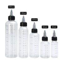 【YF】✧✱♦  5pcs 30ml/60ml/100ml/120ml/250ml dropper bottle PET squeeze with Childproof Cap for Paint Glue