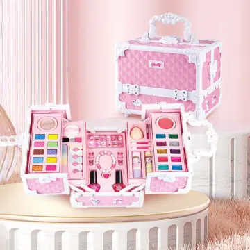 Kids Makeup Kit for Girl, Toddler Makeup Kit, Play Makeup for Little Girls,  Washable Children Makeup Set, Mermaid Princess Birthday Girls Gift Toys for  Age 4 5 6 7 8 9 Year Old Blue