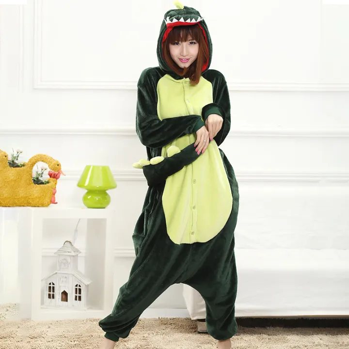 dinosaur pajama suit