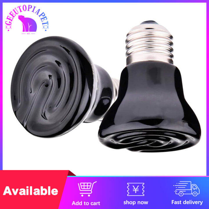 1 Pack Ceramic Heat Lamp for Pet Coop Heater Reptile Chicken Lizard