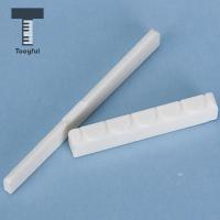 ；‘【； Tooyful High Quality Replacement Buffalo Bone Bridge Saddle And Nut Slotted Set Part For Classical Acoustic Folk Ukulele Guitar