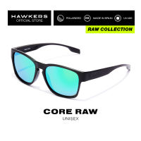 HAWKERS POLARIZED Emerald CORE RAW Sunglasses for Men and Women. UV400 protection. Official product designed and made in Spain HCRA22BFTP