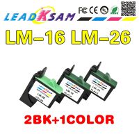 Leadksam ตลับหมึกเข้ากันได้สำหรับ Lexmark 16 26 Z601 Z602 Z603 Z605 Z611 Z612 Z614 Z615 Z617 Z640 Z645 Z817 Z819