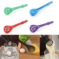 3 in 1 Egg Beater Drinks Whisk Mixer Stirrer Noodle Pasta Spaghetti Tongs Anti-scalding Food Clips Kichen Egg Tools