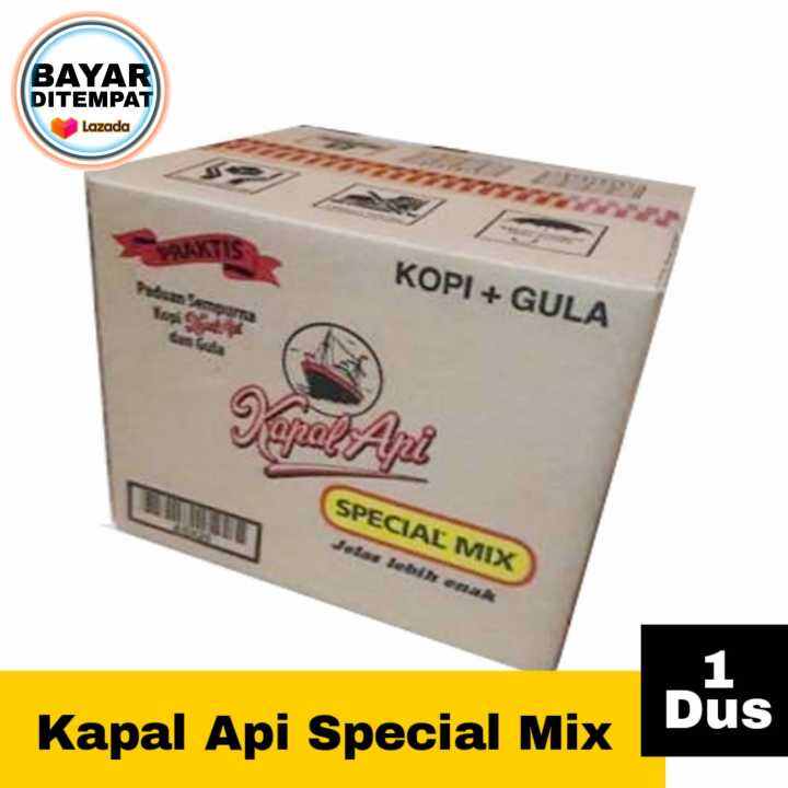 Dus Kopi Kapal Api Special Mix Renceng Lazada Indonesia