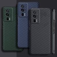 เคสแข็งคาร์บอนไฟเบอร์สำหรับ Xiaomi Redmi K60โปรเคสโทรศัพท์แบบแข็งพื้นผิวป้องกันเลนส์แบบบางเป็นพิเศษหรูหรากันการเคาะ