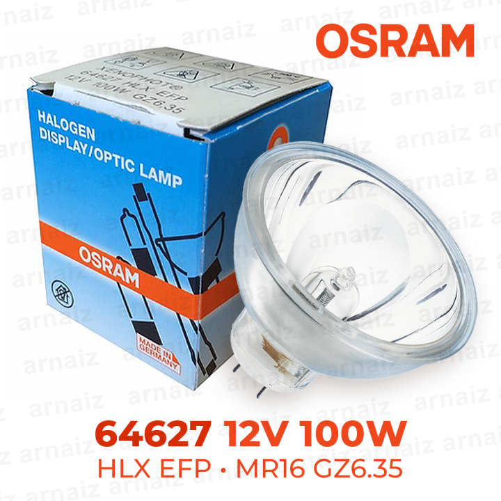 Osram EFP 64627 HLX 100W 12V MR16 Tungsten Halogen Lamp Halogen Lamp ...