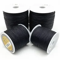 【YF】ஐ∏  0.4mm 0.8mm 1.0mm 1.5mm Cord Thread Chinese Knot Macrame Braided String Tassels Beading  R