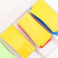 280pcs 18650 Lipo Battery PVC Heat Shrink Tube Width  Length Insulated Film Wrap Protect Case Pack Wire Cable Sleeve Cable Management