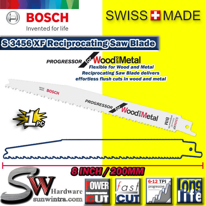 Bosch Reciprocating Saw Blades SabreSaw Blade Progressor for Wood