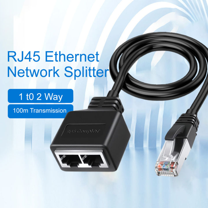 yeqinhuia-rj45-gigabit-network-splitter-1ถึง2วิธี100m-การส่งสองอุปกรณ์-access-ethernet-splitter-coupler-contact-modular-plug-สำหรับ-office-gigabit-network-splitter