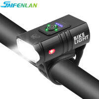 T6 LED Bicycle Light 10W 800LM USB Rechargeable Power Display 2*T6 LED Bike Front Lamp Flashlight Cycling Equipment