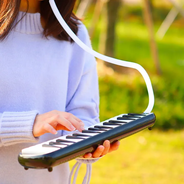 32 Keys Melodica Piano Set With Mouthpiece Hose Bag For Children S