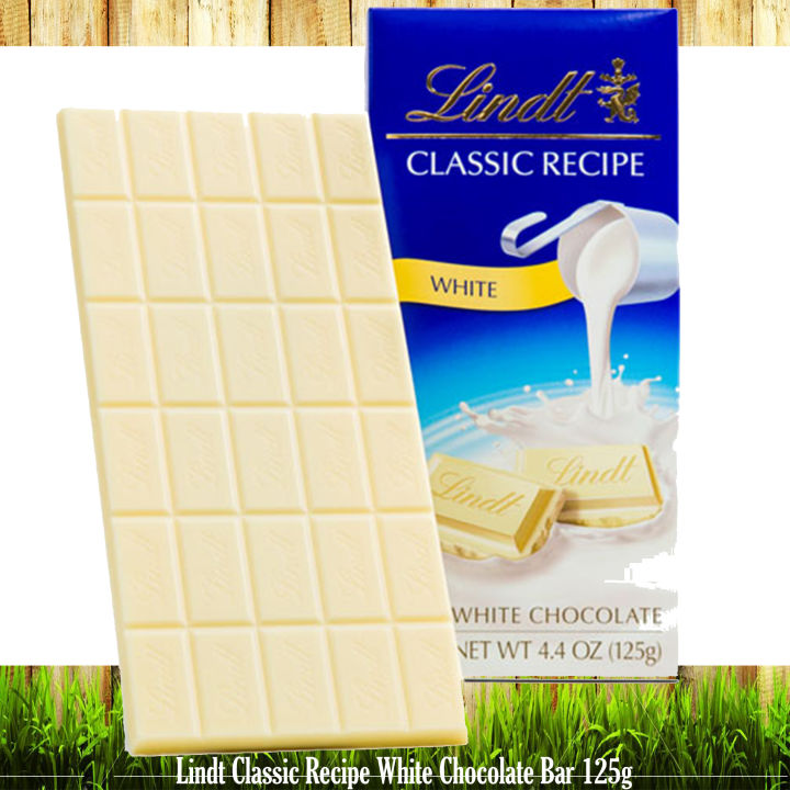 Lindt Classic Recipe White Chocolate Bar 125g Lazada Ph