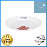 จาน OPAL GLASS ตื้น 8.5" KECH WE BEAR BEARS_GRIZZOPAL GLASS FLAT PLATE 8.5" KECH WE BEAR BEARS_GRIZZ **จัดส่งด่วนทั่วประเทศ**