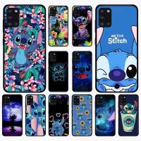 Disney Cute Cartoon Stitch Phone Case for Samsung A51 01 50 71 21S 70 10 31 40 30 20E 11 A7 2018 Phone Cases