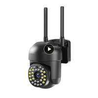 กล้องวงจรปิด Ir Night Vision 1080P สมาร์ทการตรวจจับมนุษย์ Wifi กล้อง Ip การตรวจจับฮิวแมนนอยด์ไร้สาย Wifi Dual Band Camer 2mp กลางแจ้ง