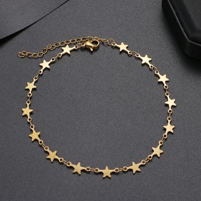 Anklets Women Stainless Steel Gold Stainless Steel Chain Anklets - 2023 Stainless - Aliexpress