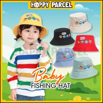 Sonkpuel Baby SunHat Summer Boys Girls Bucket Hat Kids Cotton UV Travel Hats  Child Big Brim Outdoor Beach Caps Fashion Casual Panama Cap